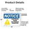 Signmission Electrical Room No Storage Permitted, 14 in W x Rectangle, Plastic OS-2PACK-NS-P-1014-L-15567 - alternate 4